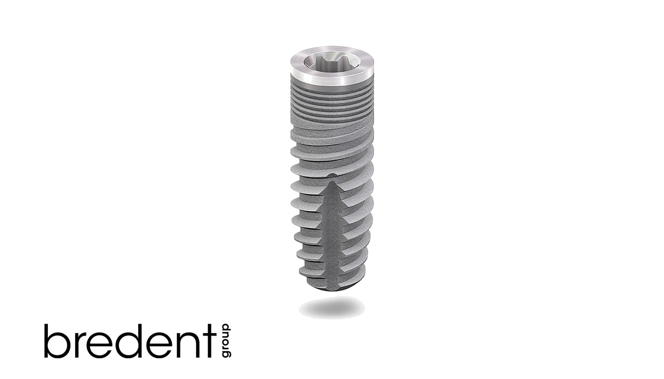 Implant dentar Bredent blueSKY — fotografie de produs a producătorului (imagine editorială)